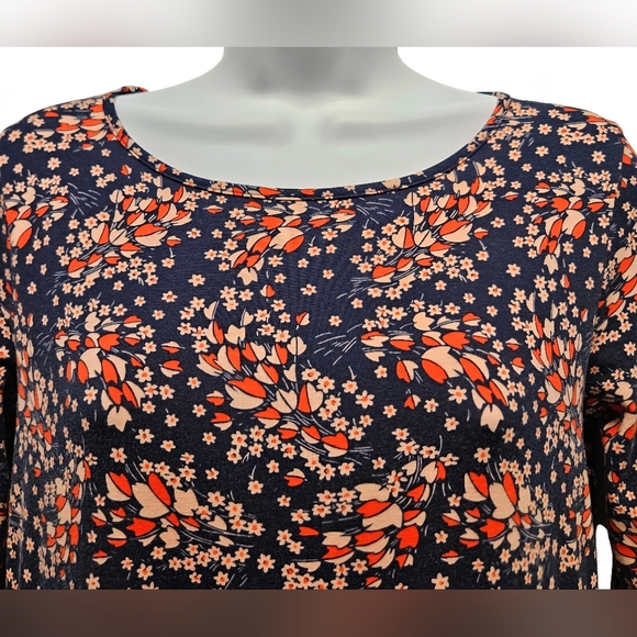 Boden Scoopneck Floral Dress Navy Pockets Mini Office Casual Size US 4P - Picture 4 of 16